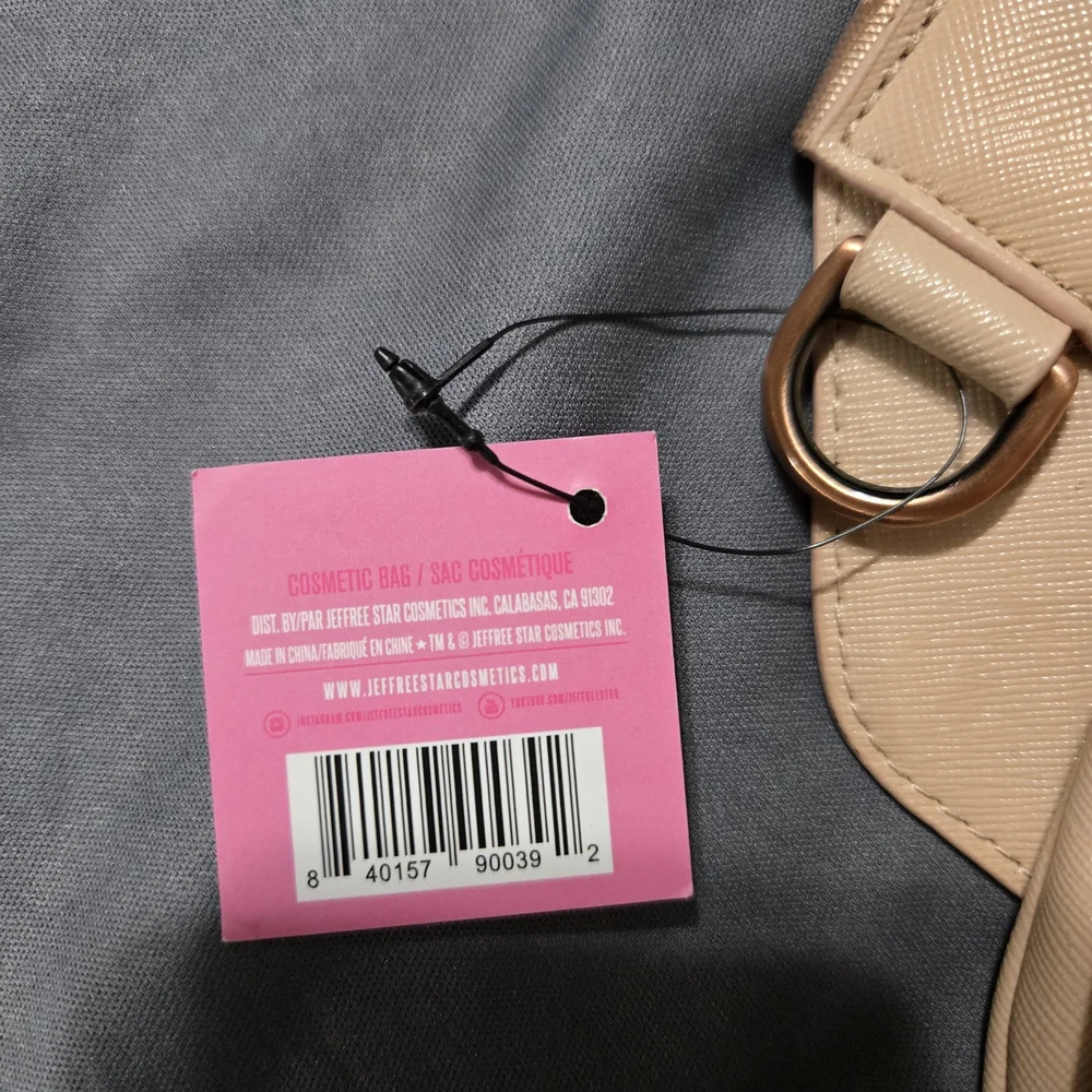Jeffree Star Fanny Pack Bag Nude/blush Cross Body Bag New Belt Bag Buckle Clasp